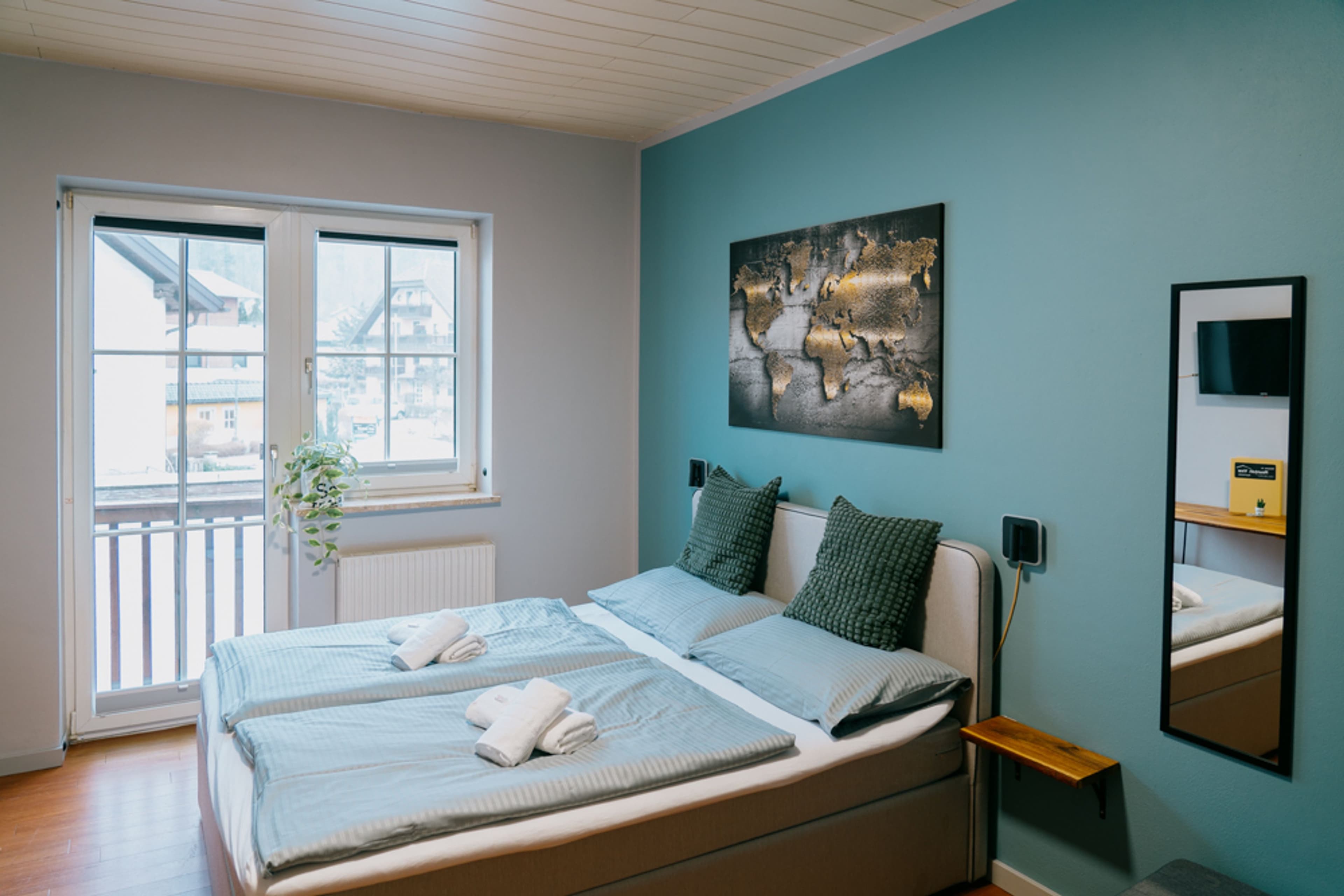 Apartment 3 mit Blick auf den Untersberg