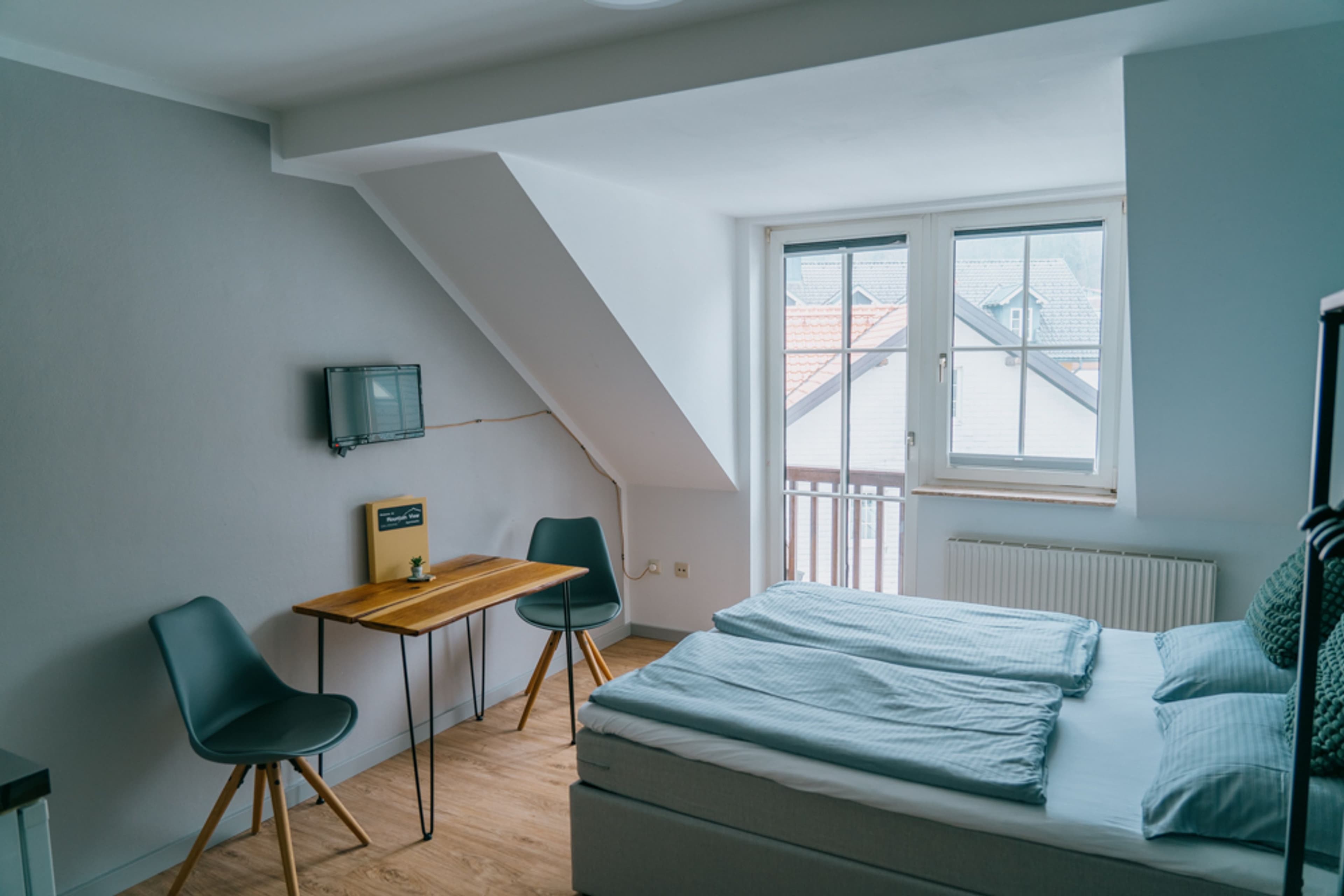 Apartment 7 mit Blick auf den Untersberg