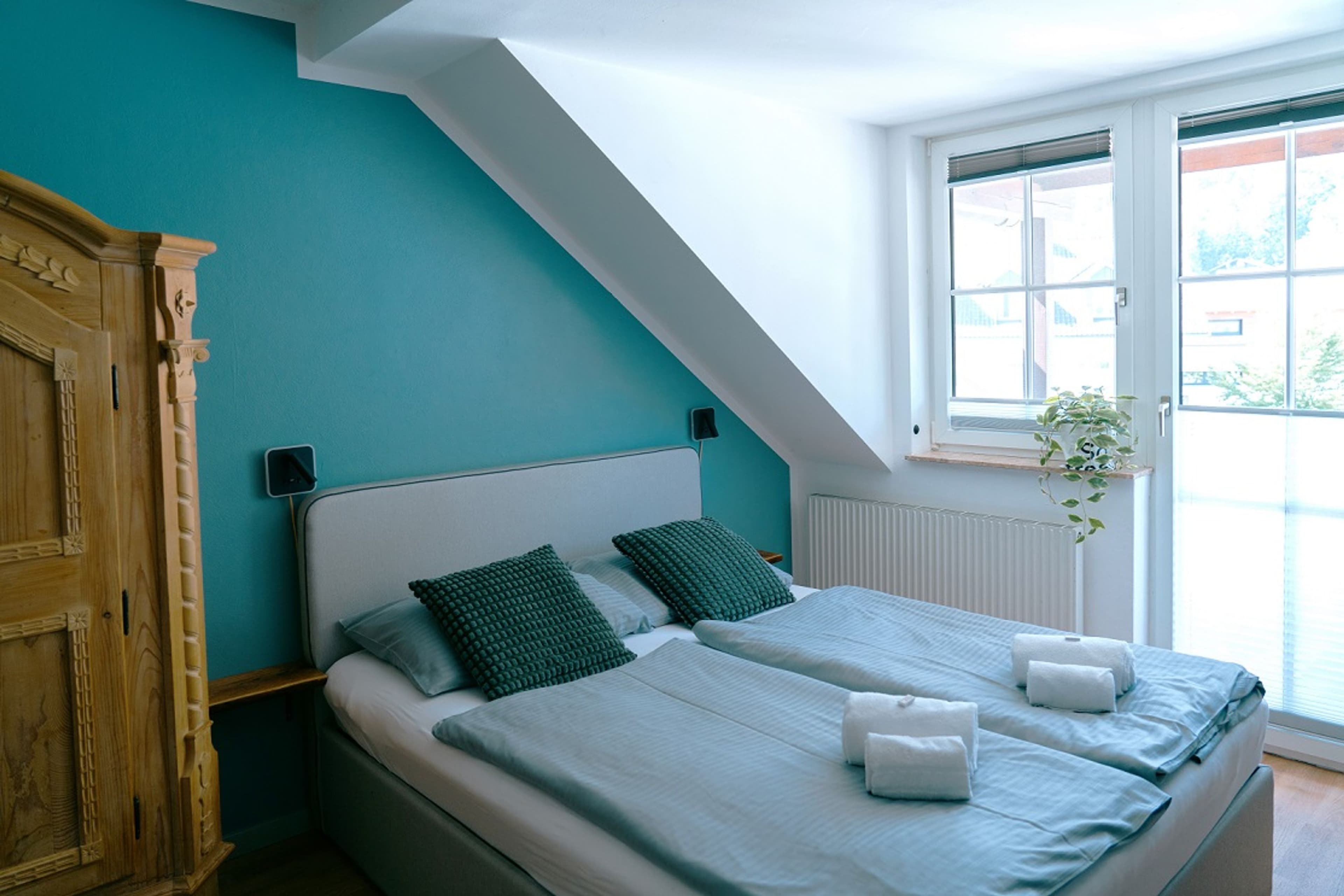 Apartment 10 mit Balkon und Blick auf den Untersberg