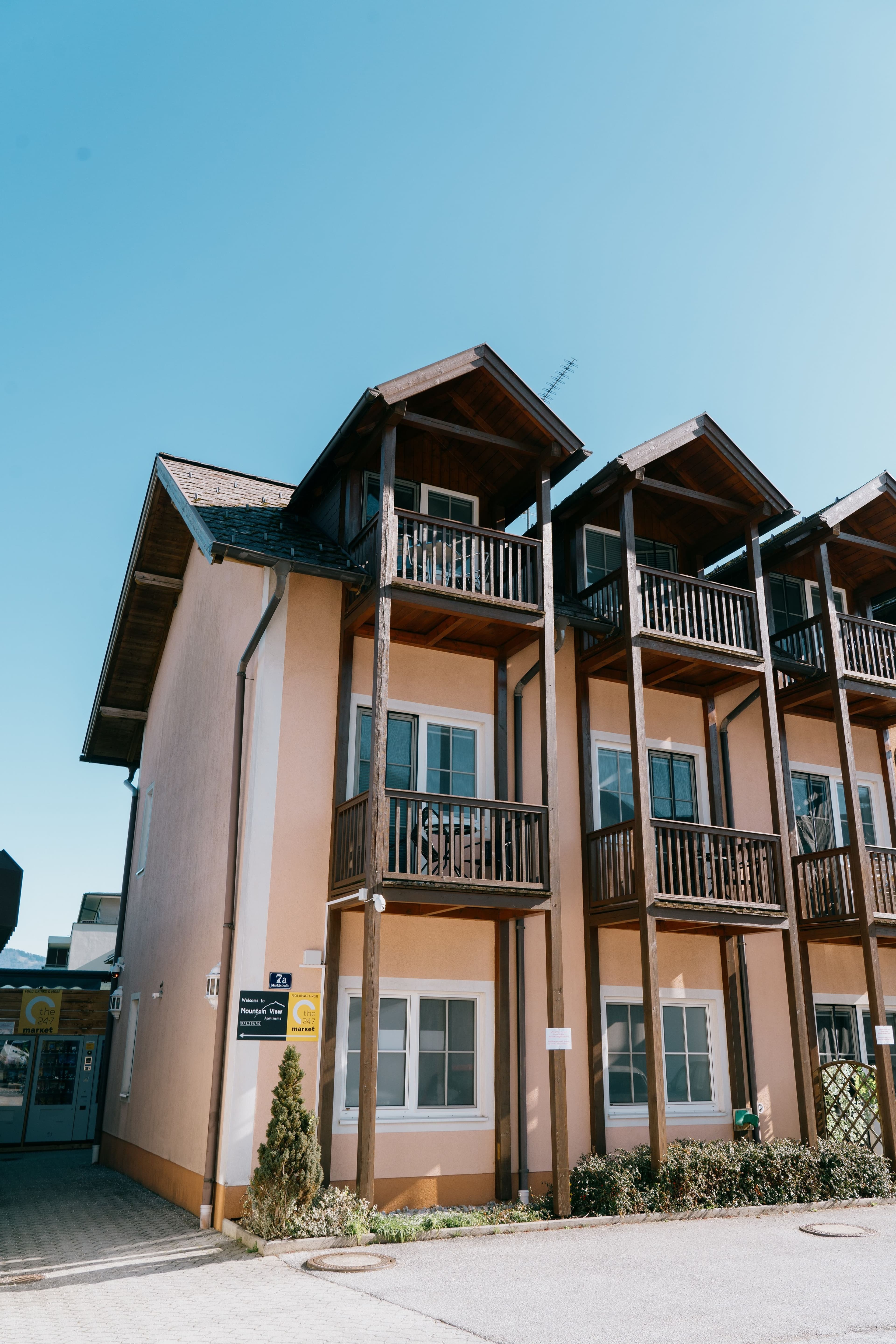 Apartment 6 mit Balkon und Blick auf den Untersberg - 5